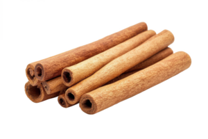 A Cinnamon sticks and powder image, showcasing spice, flavor, and culinary ingredient details. png