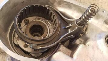 Repairing a Transfer Case, Replacing a Shift Fork in a 1990s SUV photo