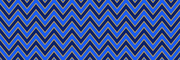 Seamless zig zag chevron pattern. Blue geometric background for design textile, fabric swatch, scarf cloth, print template. Navy color repeating wallpaper. Masculine backdrop vector