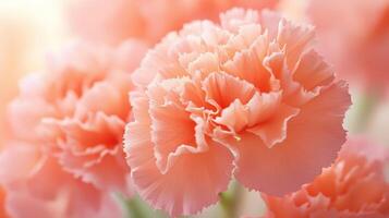 A close up of some pink flowers photo