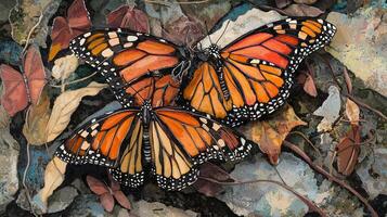Monarch butterflies by jimmy hart photo