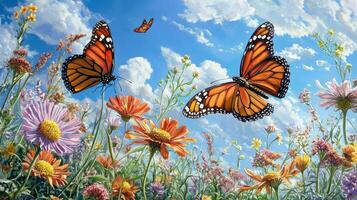 Butterflies in the wild, by james kennedy photo