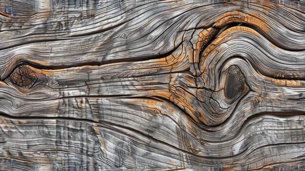 A close up of a wood texture with wavy lines photo