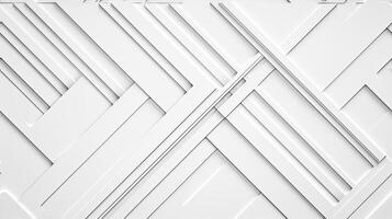 Abstract white lines background with a white background photo