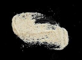 sand beach spread isolated element photo