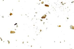 texture of rock particles and dust photo