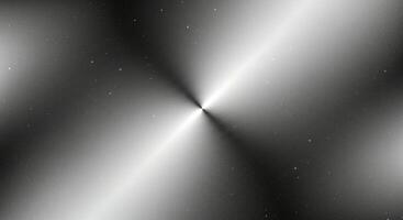 A black and white image of a star with a white light photo