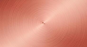 A copper metal texture background with a circular pattern photo