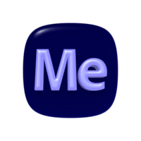 Adobe Media Encoder logo with transparent background png