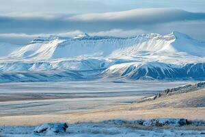 A large mountain range photo