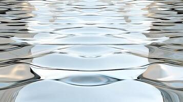 serene image of reflective water patterns creating calming effect photo