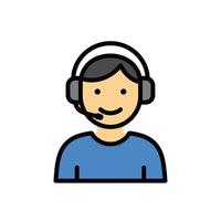 Call center agent avatar, call center, call center agent, call center agent, call center agent vector