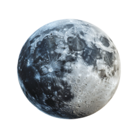 The moon is shown transparent background png