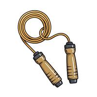 Jump rope illustration vector