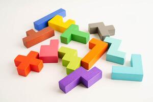 Logical thinking and problem solving problem solution creative photo