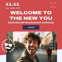 linkedin post for seminar template