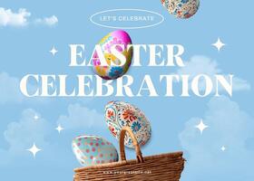 easter invitation template design ideas