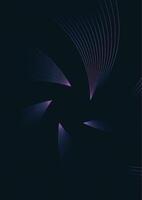 Abstract background with blending line vector