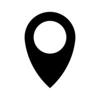 Map pointer icon location marker icon illustration vector
