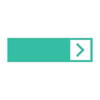 A green button with an arrow pointing to it vector