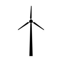 Wind turbine icon illustration vector