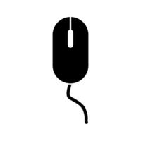 Computer mouse icon isolated on white background vector