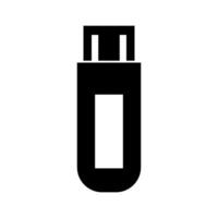 Usb flash drive icon illustration vector