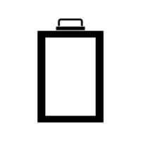 Battery icon isolated on white background vector