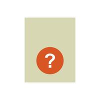 A question mark is shown on a white background vector