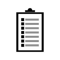 Checklist icon illustration vector