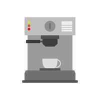 Coffee machine icon illustration on white background vector