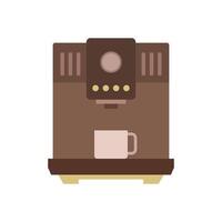 Coffee machine icon illustration on white background vector