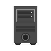 Computer server icon illustration design vector