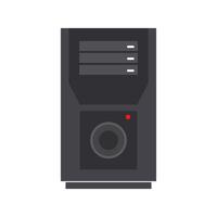 Computer server icon illustration design vector
