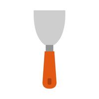 A flat icon of a spatula on a white background vector