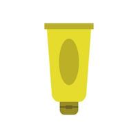 A tube of toothpaste on a white background vector