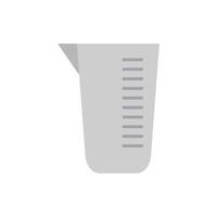 A measuring cup icon on a white background vector
