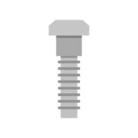 A screw on a white background vector