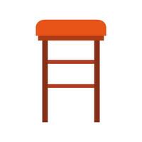 Bar stool icon illustration vector