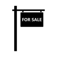 For sale sign vector