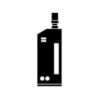A black and white image of a cigarette vector