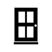 Door icon illustration vector
