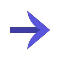 A blue arrow pointing to the left vector