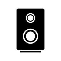 A speaker icon on a white background vector