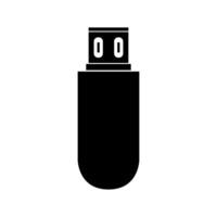 Usb flash drive icon illustration vector