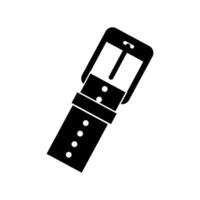A black and white illustration of a belt vector