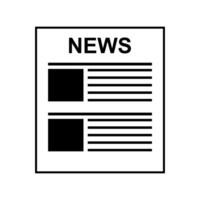 News icon illustration on white background vector