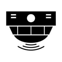 A black and white image of a camera vector