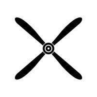 A propeller icon on a white background vector