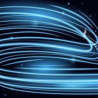 Abstract background with blue speed lights motion. Futuristic dynamic illustration eps10 vector
